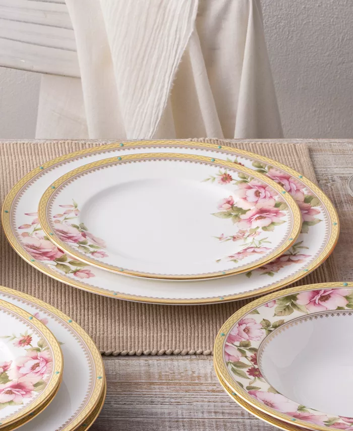 Noritake Hertford Set of 4 Dinner Plates Service For 4