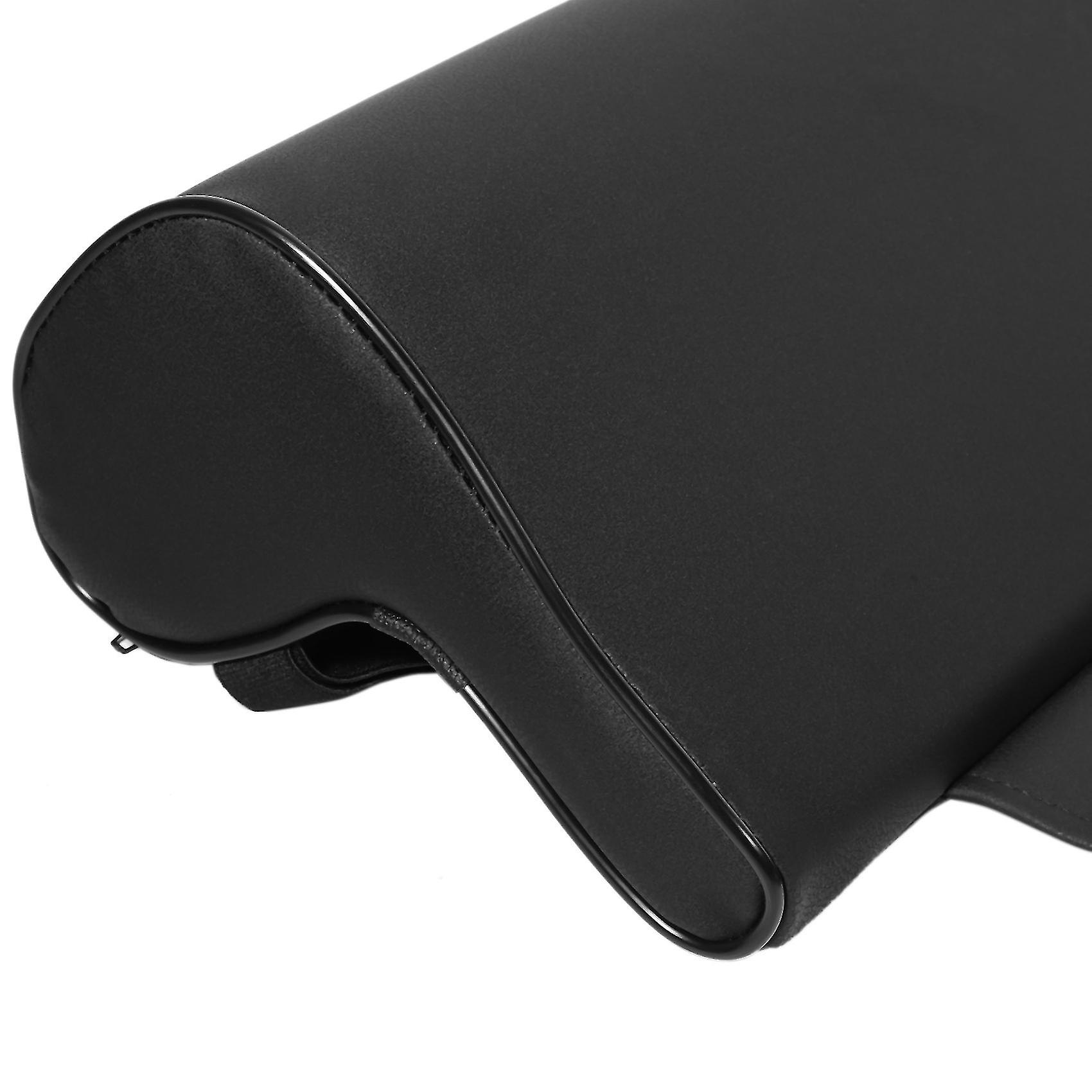 Universal Car Seat Leather Leg Pad Support Extension Mat Soft Black