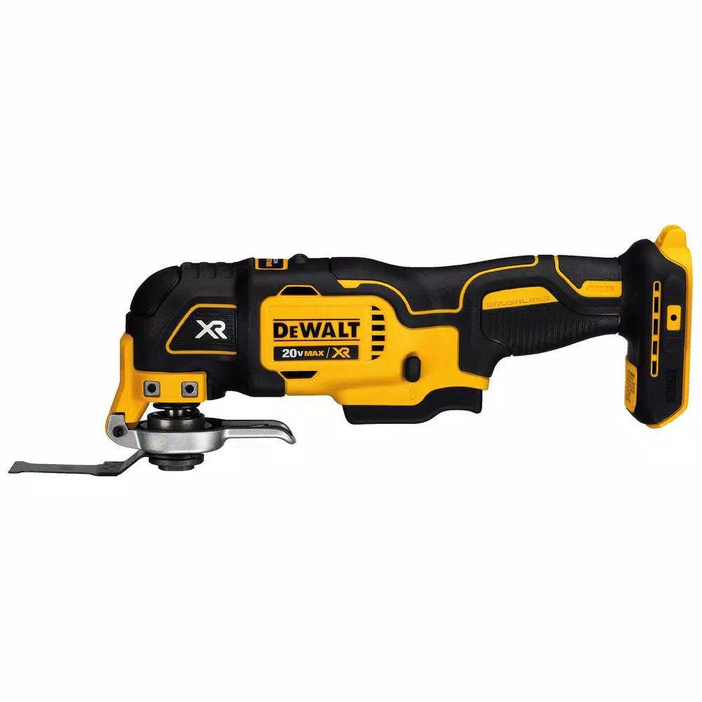 DEWALT 20-Volt MAX Cordless 7-1/4 in. Sliding Miter Saw with (1) 20-Volt Battery 4.0Ah and Oscillating Tool and#8211; XDC Depot