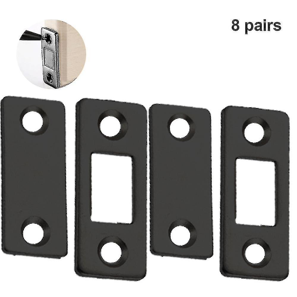 8pcs Ultra-thin Invisible Magnetic Door Stoppers， Drawer Magnet Catch，punch-free Magnetic Door Close