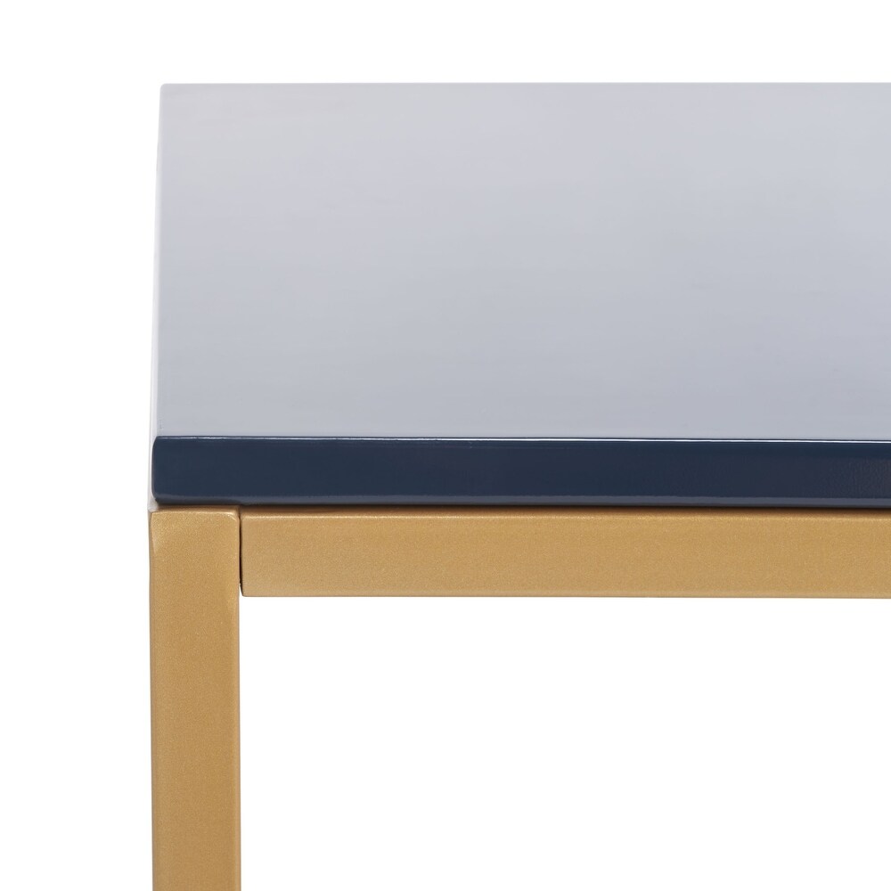 SAFAVIEH Nova Glossy Wooden Desk