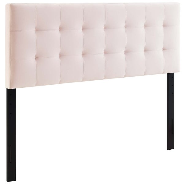 Carson Carrington Labbgard King Biscuit Tufted Velvet Headboard - - 28518033