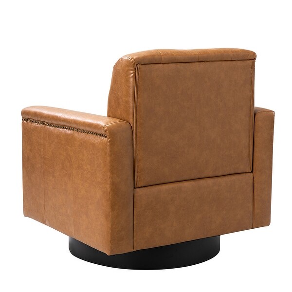 Venus Upholstered Accent Armchair with Button-Tufted Back by HULALA HOME