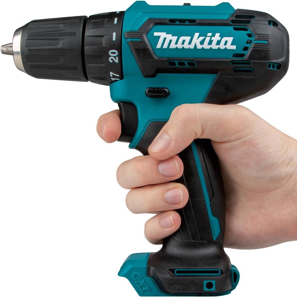 Makita 12V Max CXT Lithium-Ion Cordless 3/8 In. Driver-Drill Tool Only FD09Z from Makita