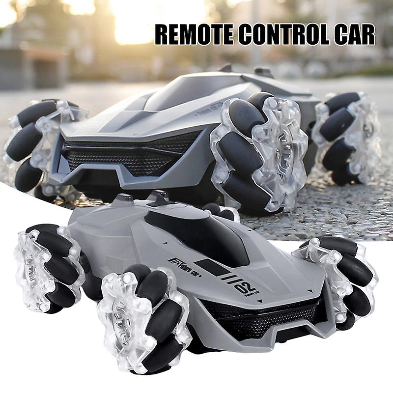 Four-wheel Stunt Car With Drift Function Remote Control Car Toy With Luminous Wheel Birthday Gift For Kids