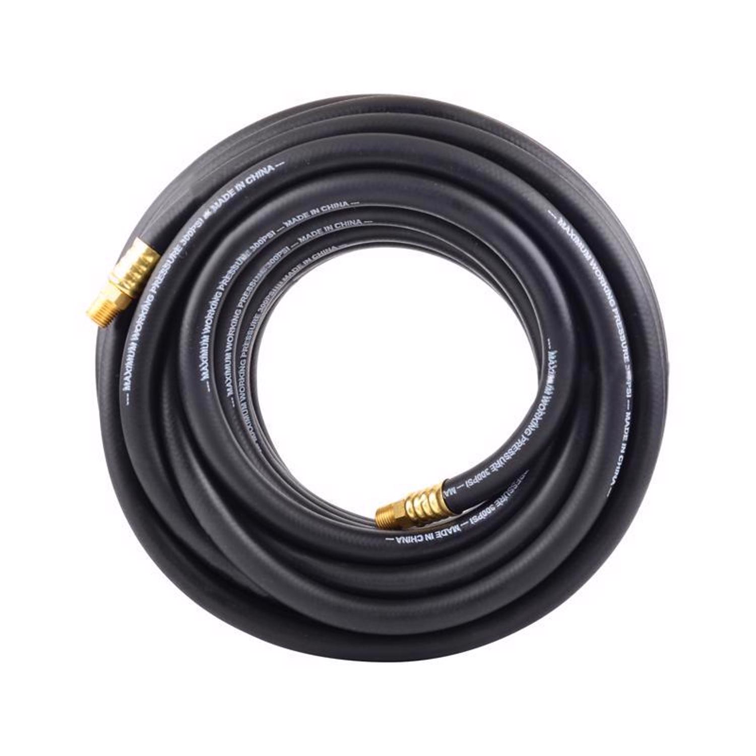 Craftsman 50 ft. L X 3/8 in. D Rubber Air Hose 300 psi Black