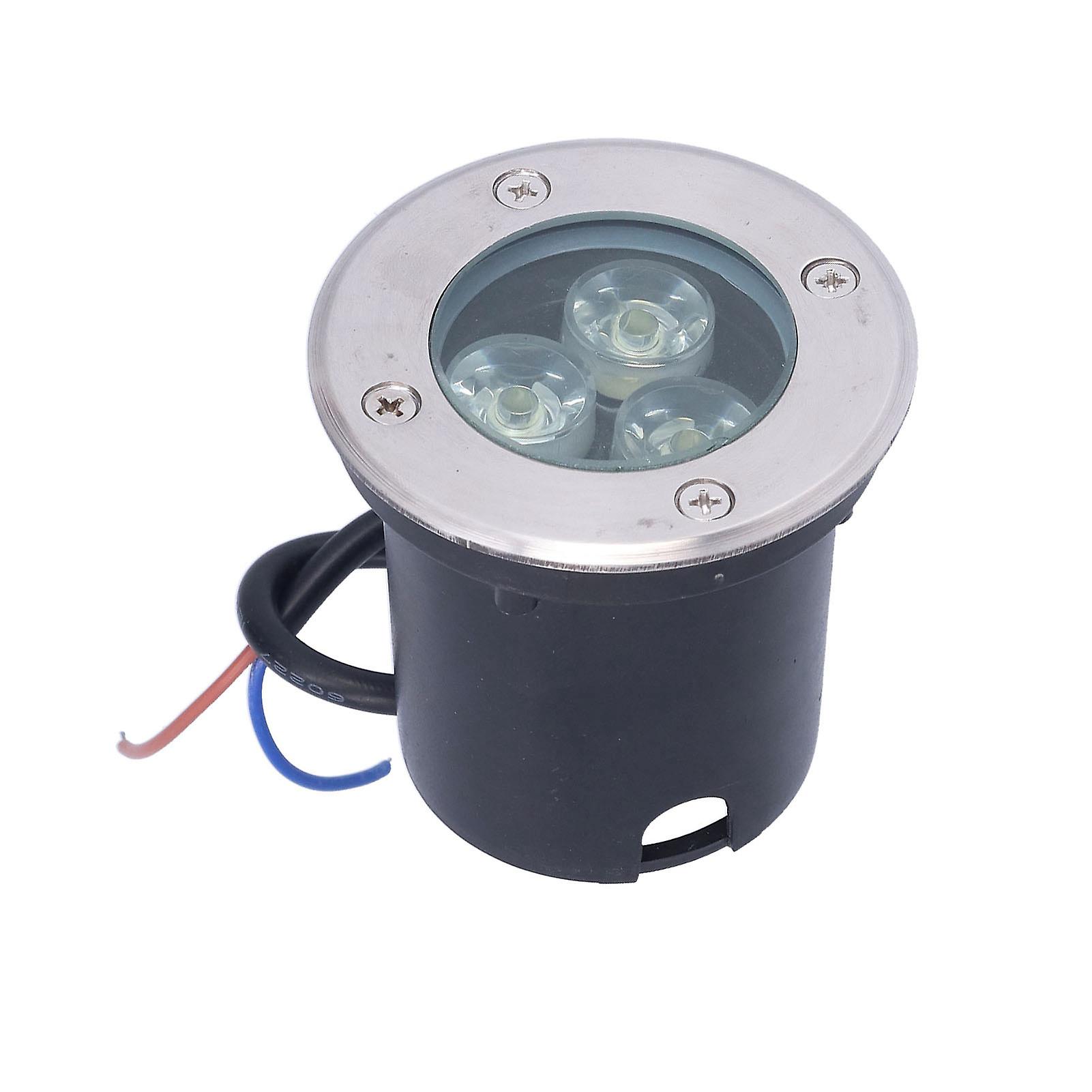 Buried Light Waterproof Warm Light Stainless Steel Led Landscape Light For Squares Parks Scenic Spots Pathway12v