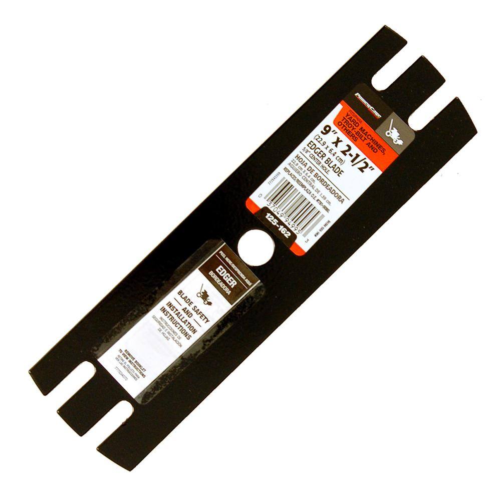 Powercare 9 in. x 2-12 in. Edger Blade with 58 in. Connection for Troy-Bilt Yard Machines and Craftsman Edgers 490-105-H016