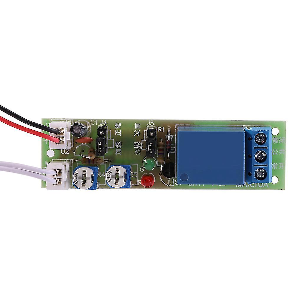 Adjustable Infinite Cycle Timer Delay On/Off Switch Relay Module (DC5V，0-60min)