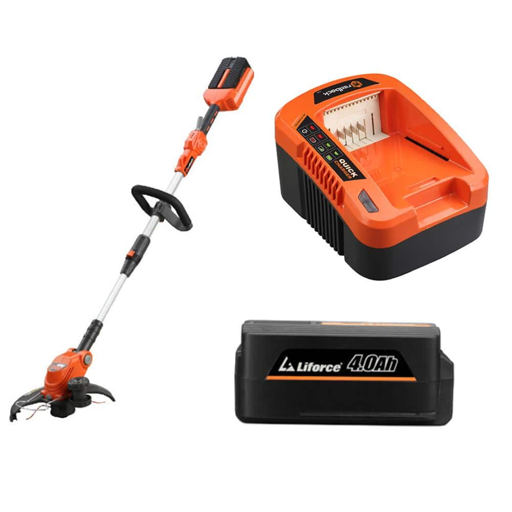 REDBACK:Redback 40V Battery Powered Line Trimmer Kit with Battery and Charger E312D-KIT4A