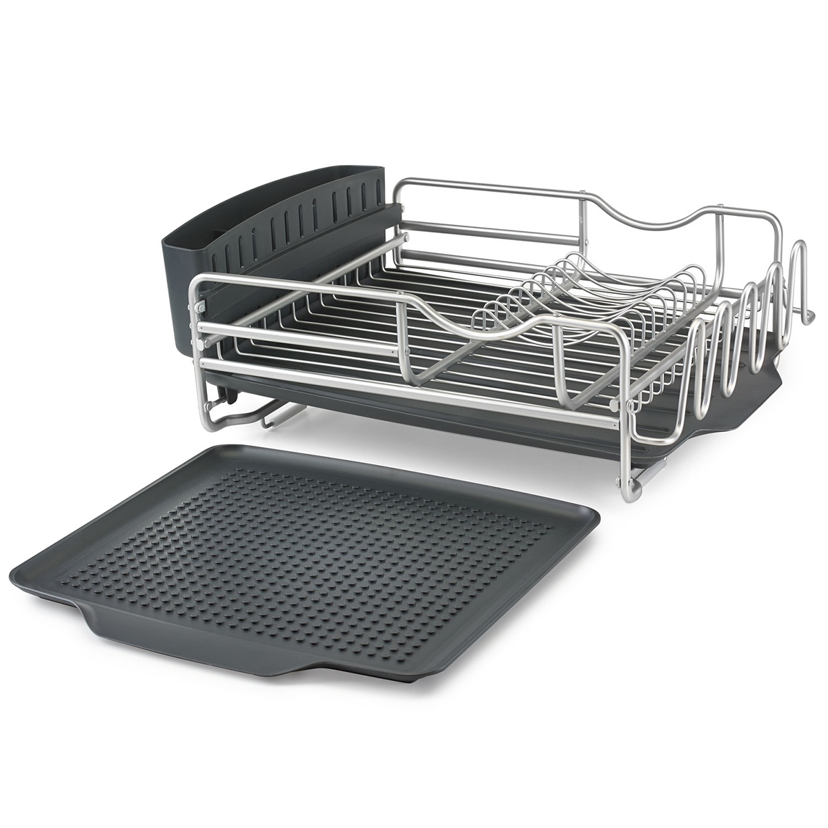 Polder 4Piece Advantage Aluminum Dish Rack