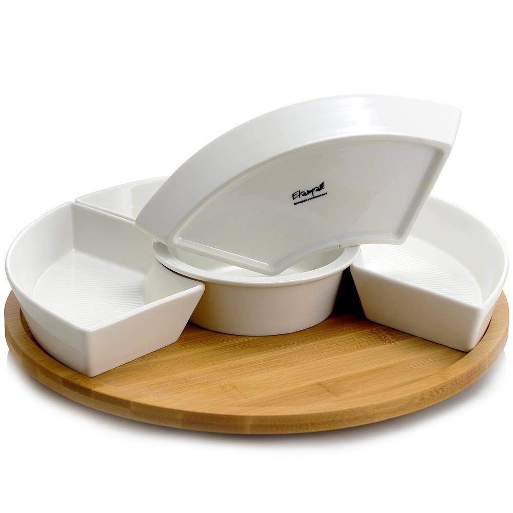 Lazy Susan Appetizer and Condiment Server Set 98596456M