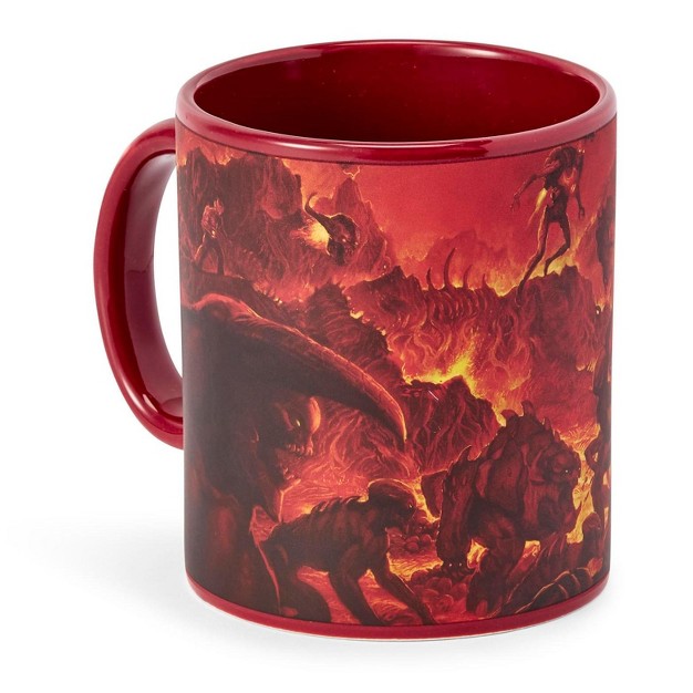 Just Funky Doom Doomslayer 16oz Ceramic Coffee Mug