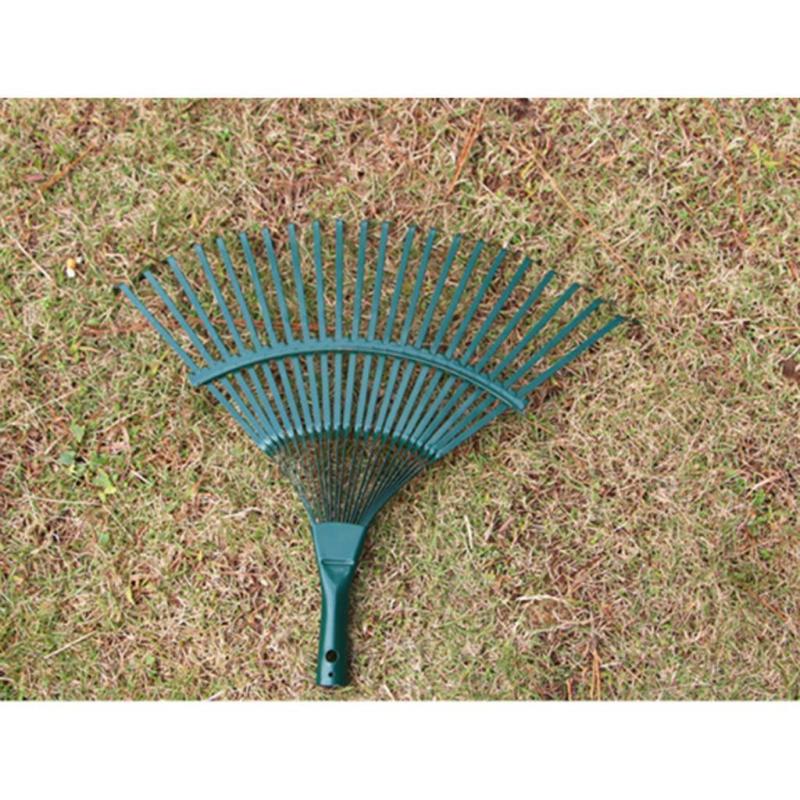 Replacement 22 Tooth Lawn Rake Head - For Garden Grass Leaves Leaf Lawn