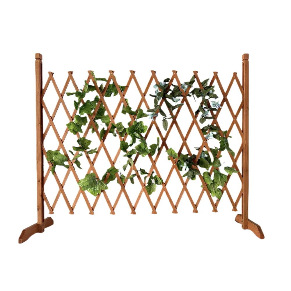 Factory direct supply popular garden wood fence gardening solid wooden garden fence