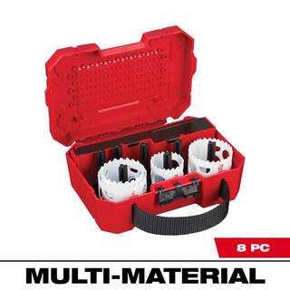 MW Hole Dozer Bi-Metal Hole Saw Kit (8-Piece) 49-22-4019