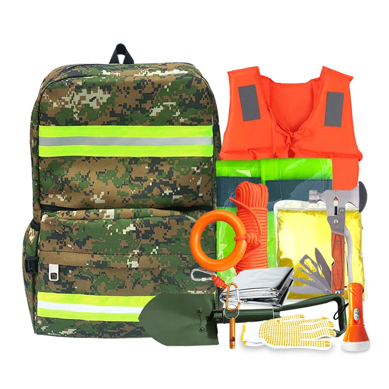 Camo Backpack Outdoor Camping Hiking Portable First Aid Kit Bag Waterproof First Aid Kit Bag