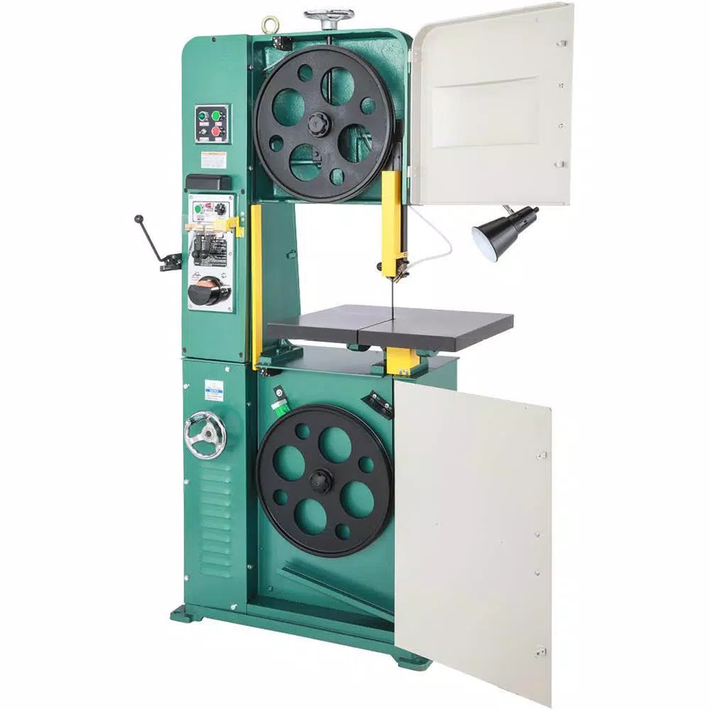 Grizzly Industrial 18and#8243; Variable-Speed Vertical Metal-Cutting Bandsaw and#8211; XDC Depot