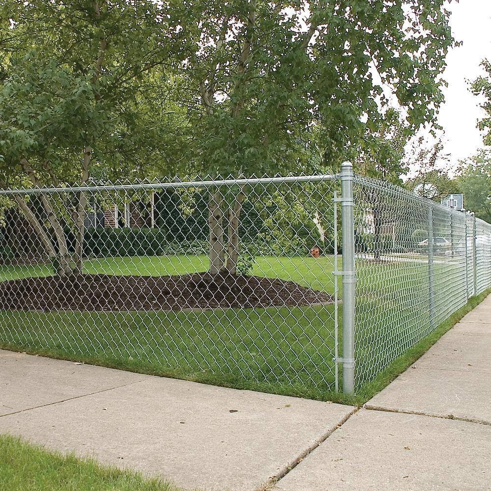 Everbilt Chain Link Fence 4 ft. Long Galvanized Steel Tension Bar 328512DPTEB