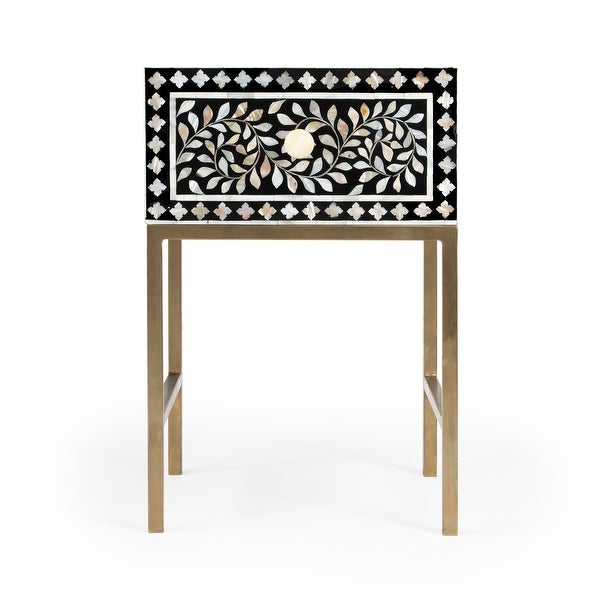 Butler Purgenia Mother Of Perl Side Table