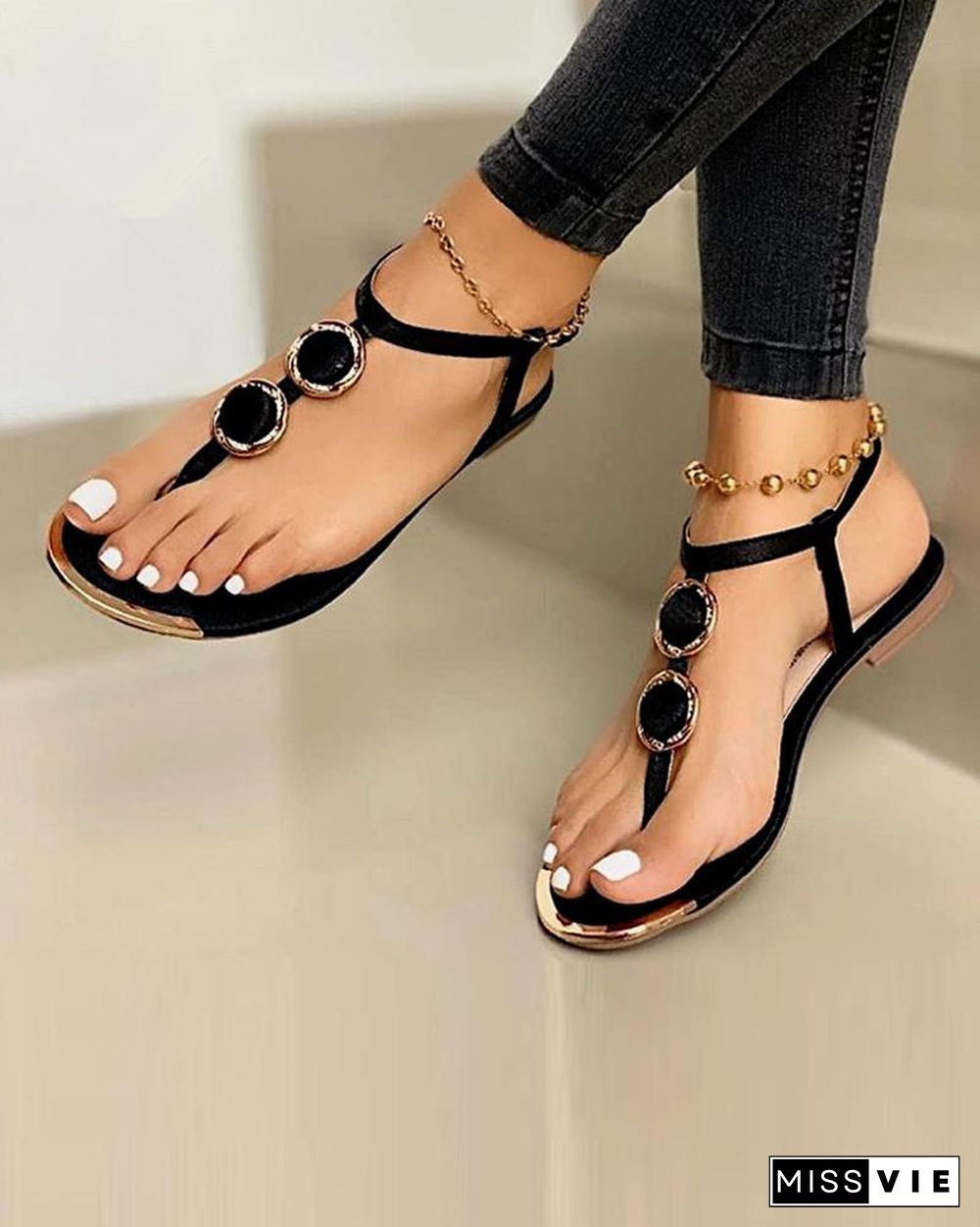 Bohemian Flip Flop Sandals