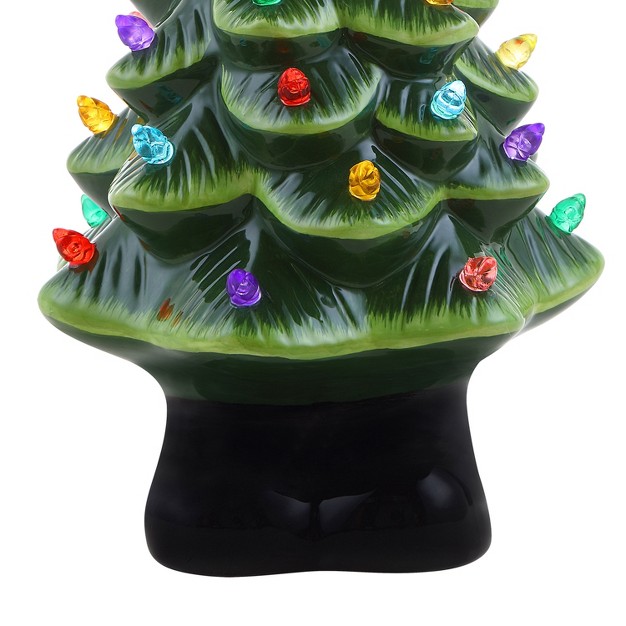 Nostalgic Ceramic Led Holiday Character Christmas Tree