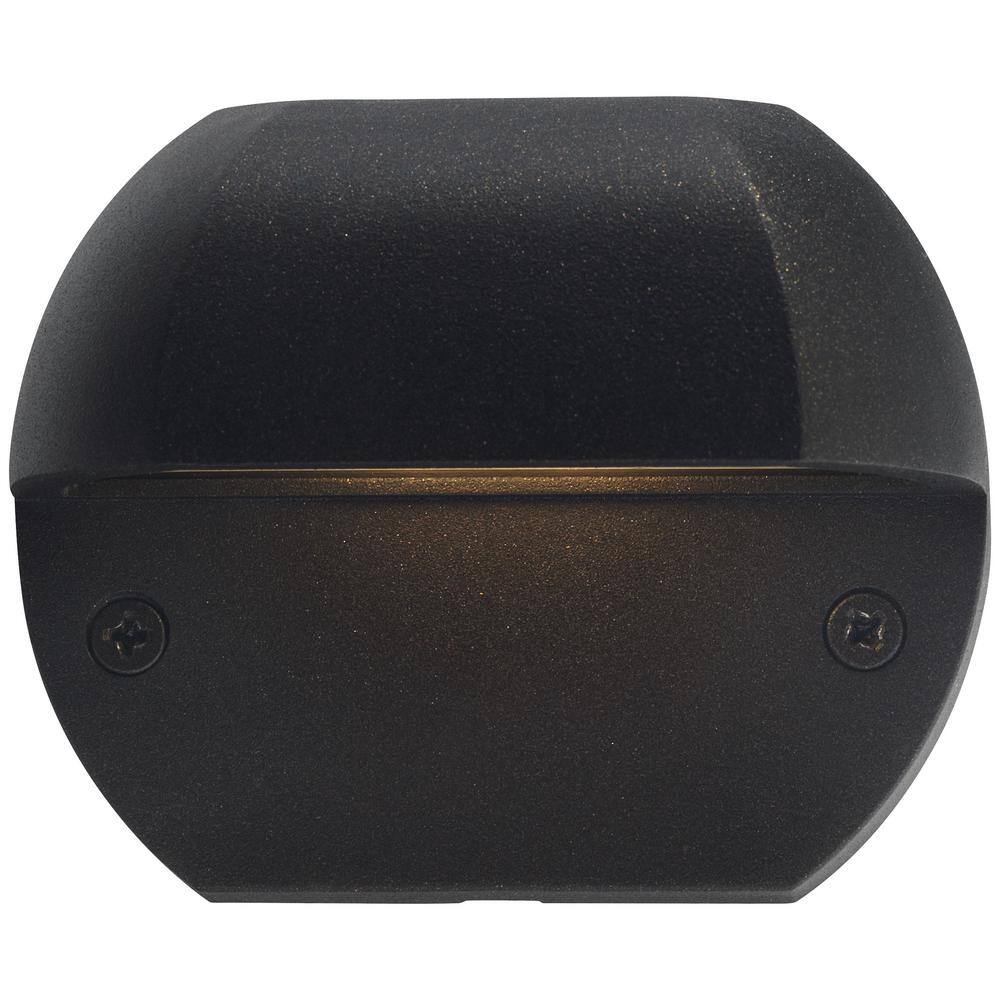 Hampton Bay Low-Voltage Black Outdoor Integrated LED Surface Mount Light IYR2601L-2