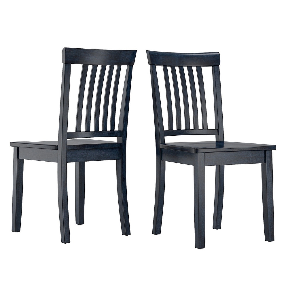 Wilmington II Slat Back Dining Chairs (Set of 2) by iNSPIRE Q Classic