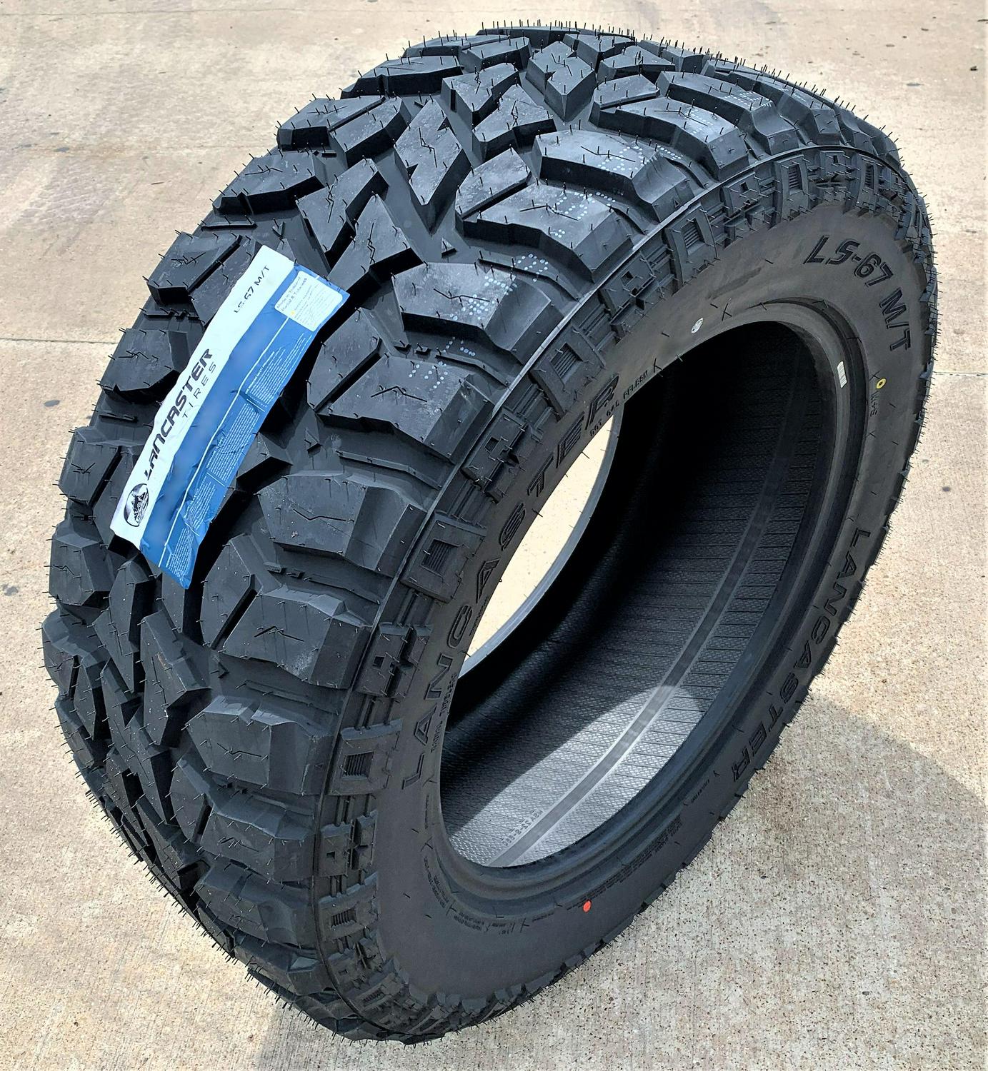 Lancaster LS-67 M/T LT 285/70R17 Load E 10 Ply MT Mud Tire