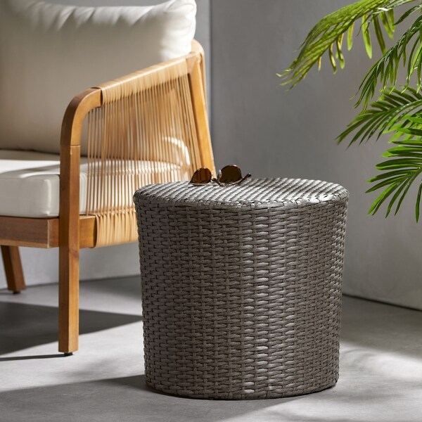 Charming Outdoor Accent Side Table