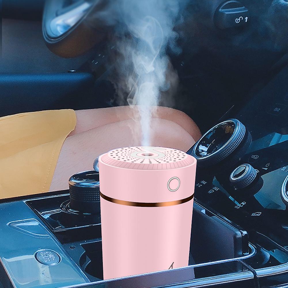 200ml Usb Humidifier Cup Multi-color Night Lamp Aromatherapy Portable Silent For Home Office Car White