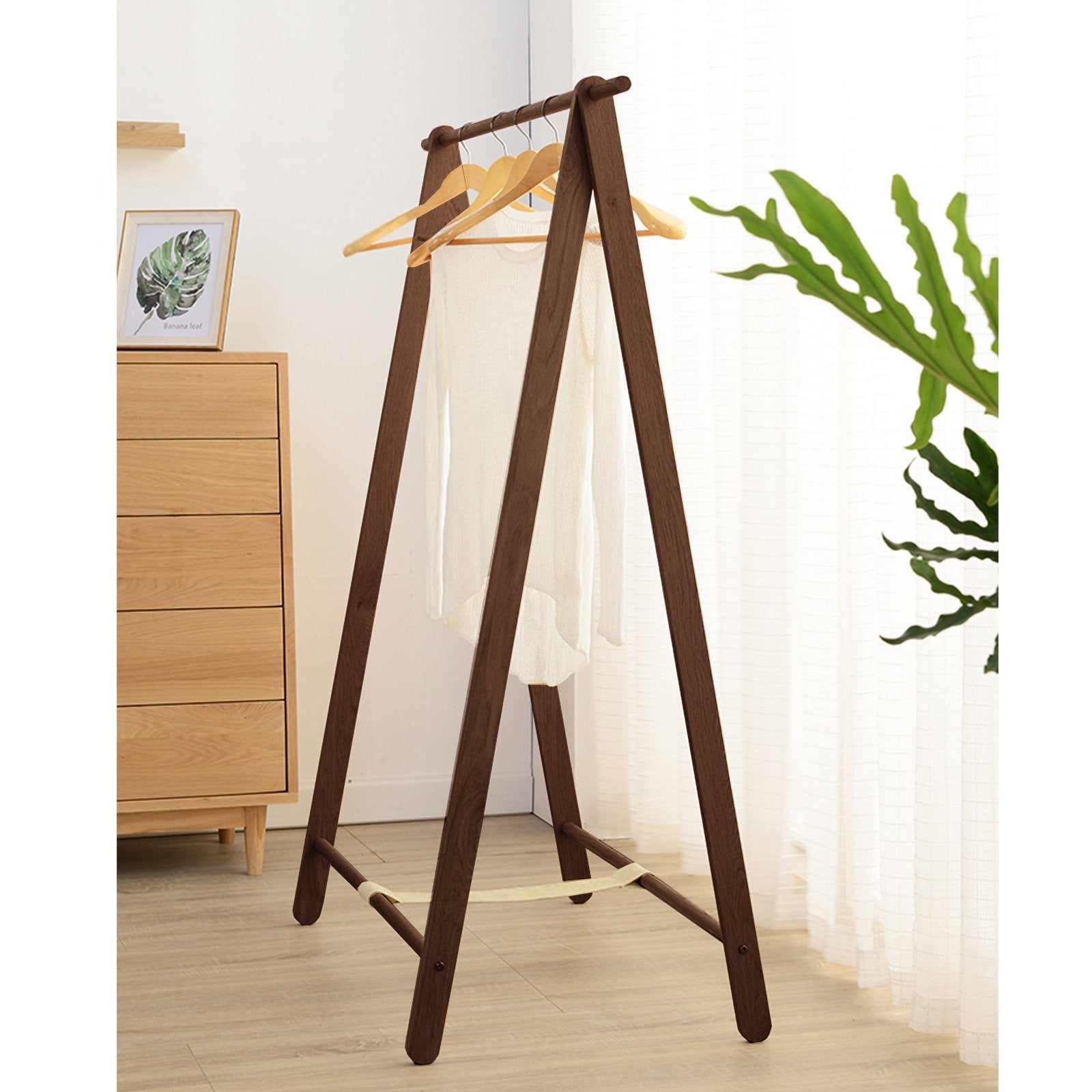 Solid Wood Hanger Ch-025-W