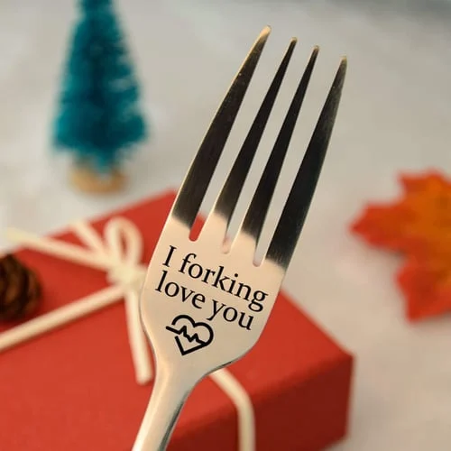 🔥 BIG SALE - 49% OFF🔥🔥 Engraved Fork (With Gift Box)