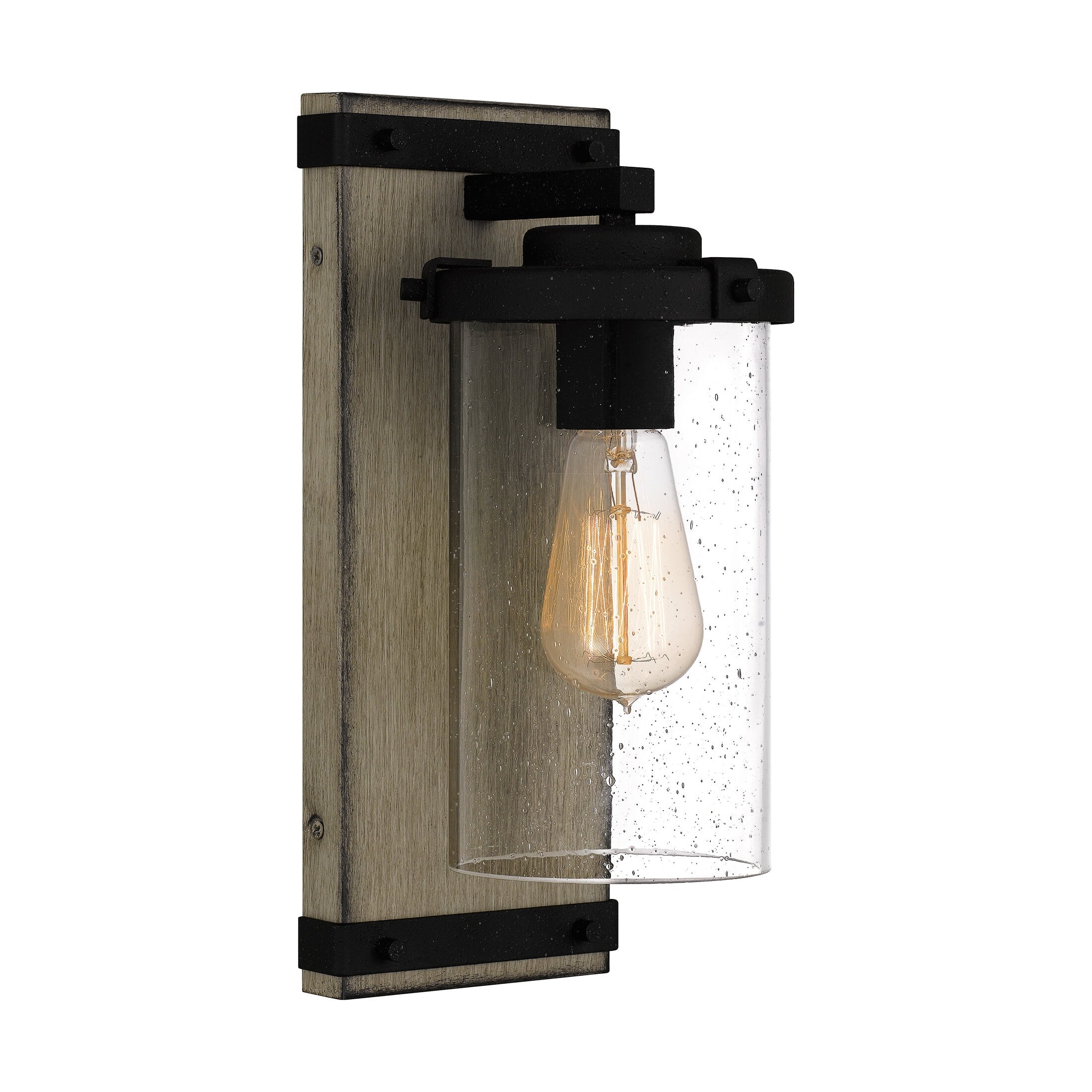 Arjen 1-Light Natural Iron Outdoor Wall Lantern Shopping - The Best Deals on Outdoor Wall Lanterns | 41429385