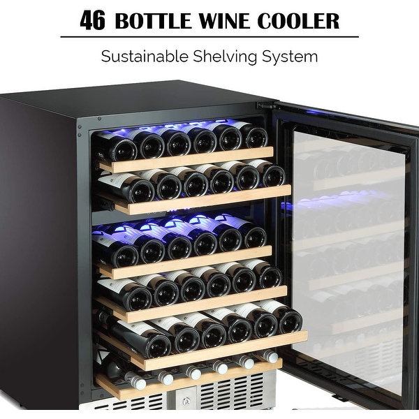 Wine Cooler Beverage Refrigerator Beer Mini Fridge