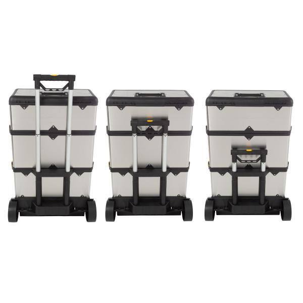 Stalwart 25 in. 2-Drawer Massive and Mobile Tool Box 75-7577