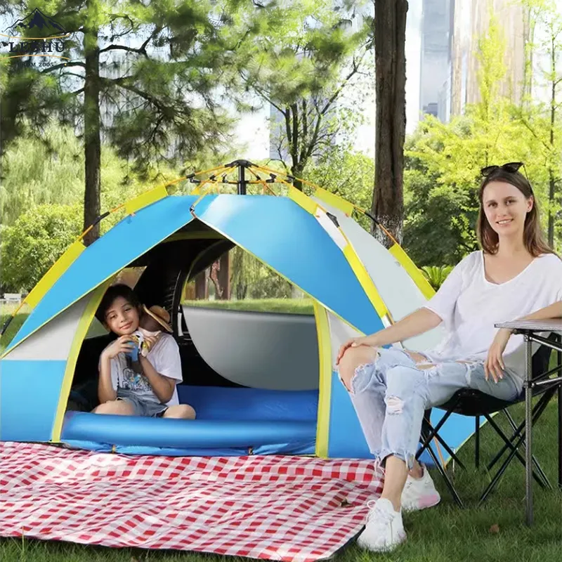 Professional Manufacturer 10X20 Commercial Pop Up Tent Big Beach Large Pop Up 2 Person Outdoor Clamping Camping Tent