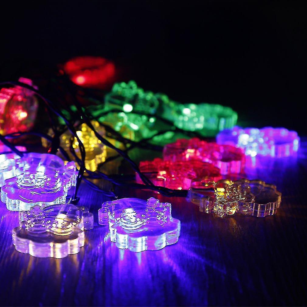 20 Led Solar String S With Solar Panel Fy String