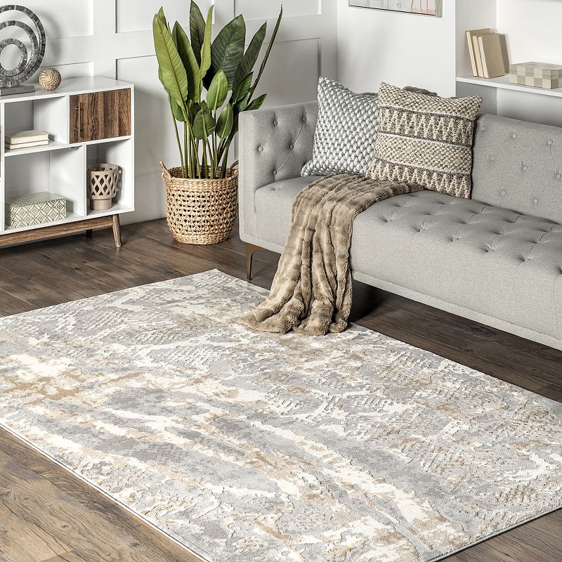 nuLoom Shirley Snake Print Area Rug