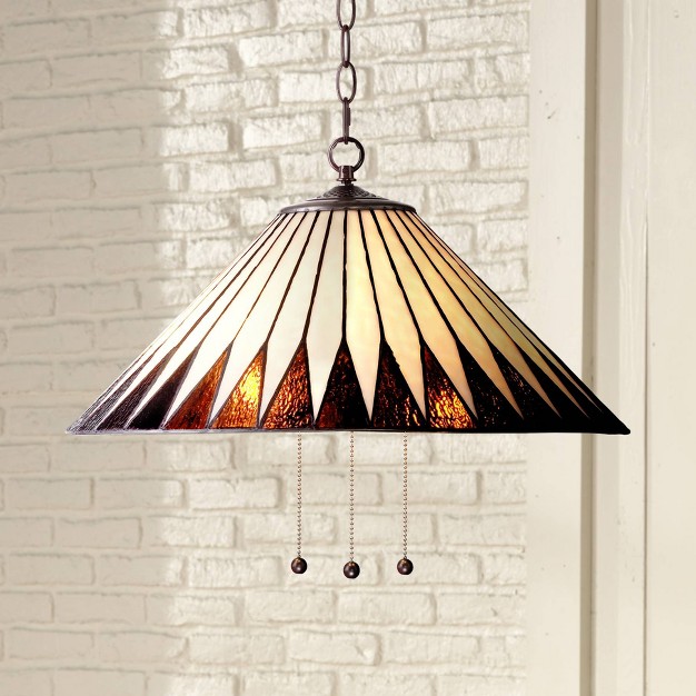 Wide  Style Feather Art Glass Fixture For Dining Room House colors May Vary