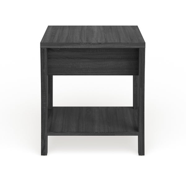 Furniture of America Werc Contemporary Grey 22-inch 1-shelf Side Table