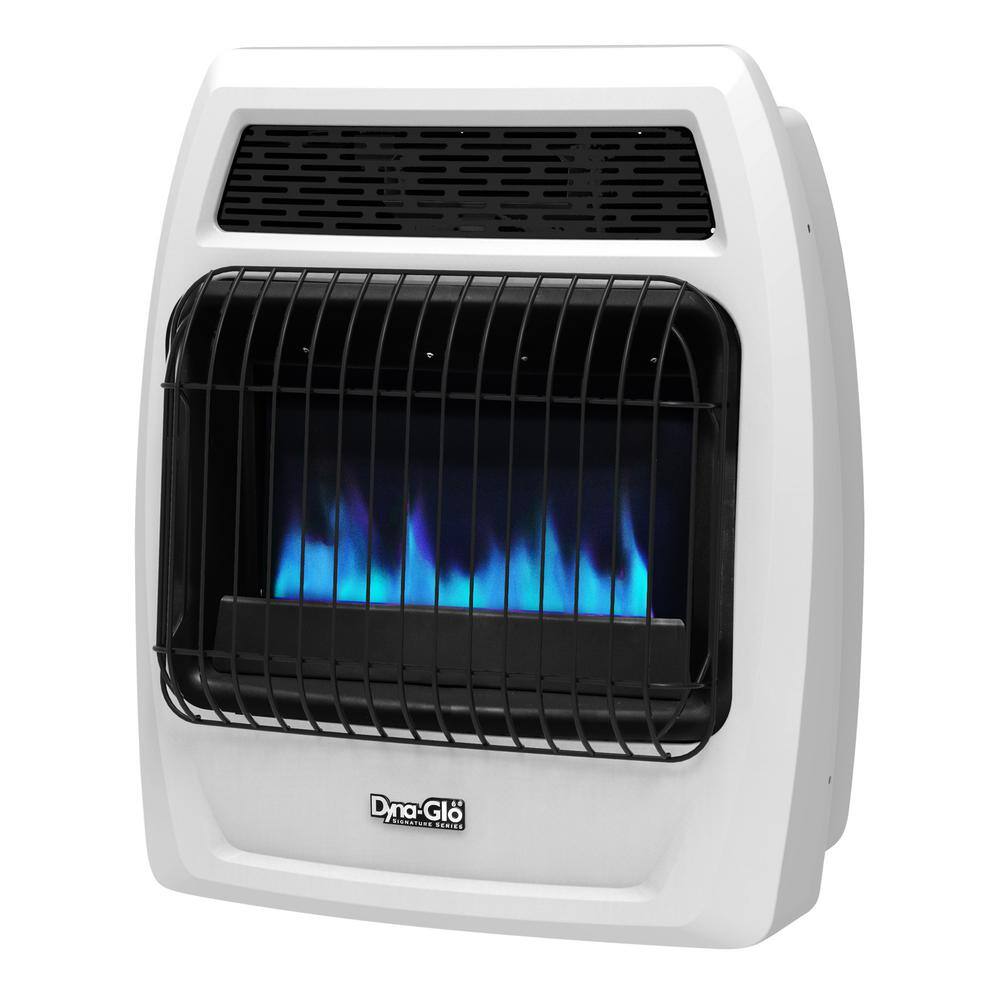 Dyna-Glo 20000 BTU Blue Flame Vent Free Natural Gas Thermostatic Wall Heater BFSS20NGT-4N