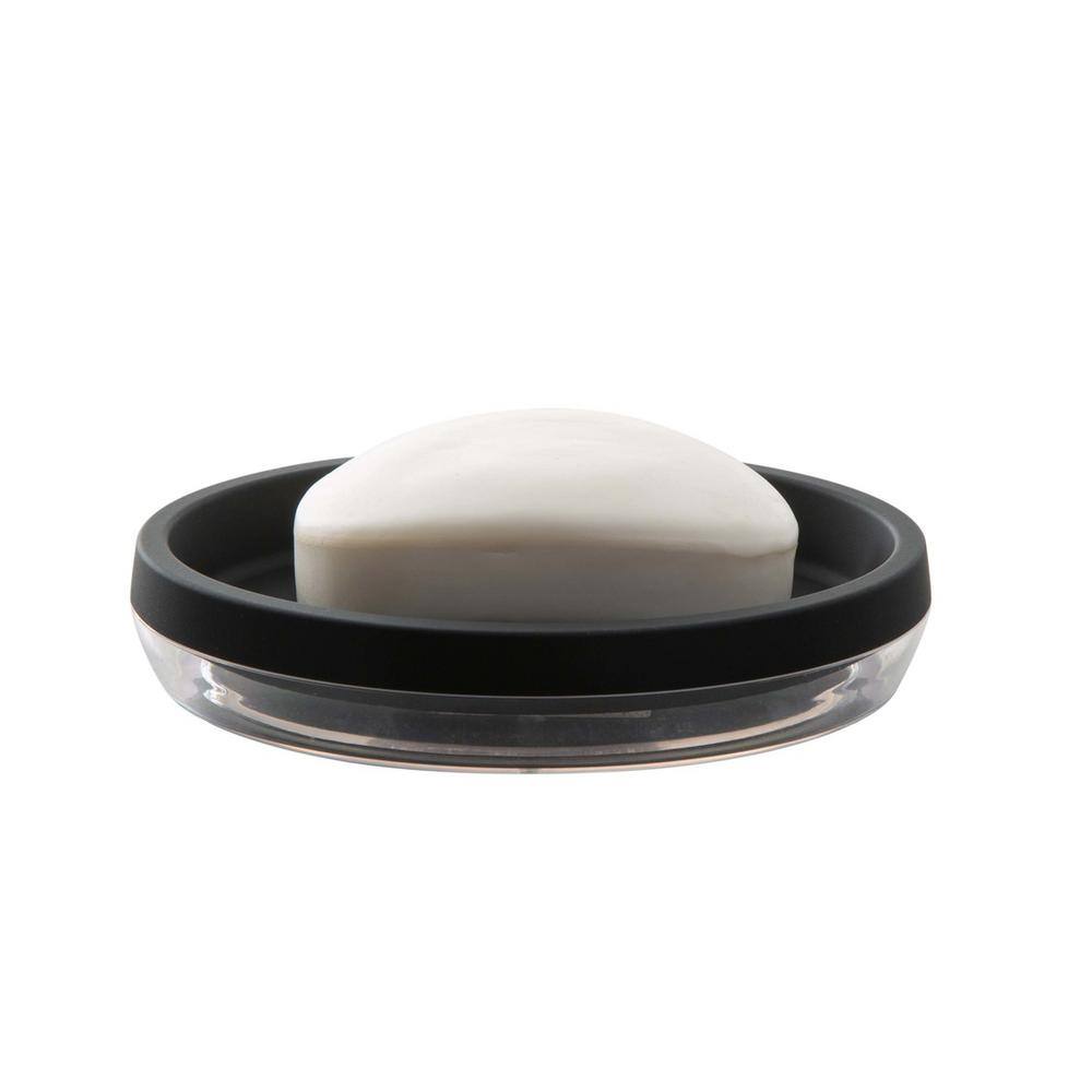 m MODA at home enterprises ltd. Oslo Soap Dish Black 106075-BLK