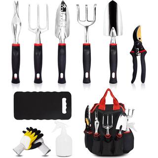 10-Piece Heavy-Duty Garden Tool Set garden tool set B08CRQBPL9