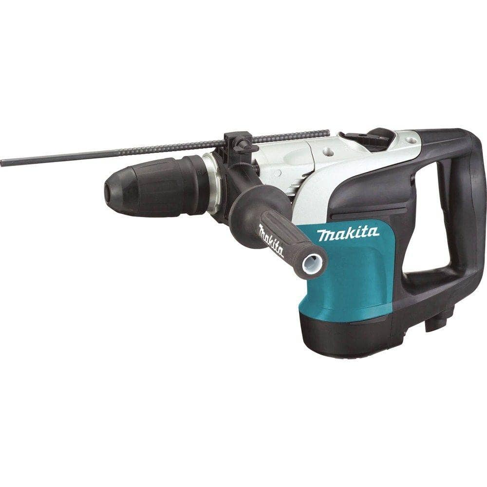 Makita 10 Amp 1-9/16 in. Corded SDS-MAX Concrete/Masonry Rotary Hammer Drill with Side Handle and Hard Case HR4002