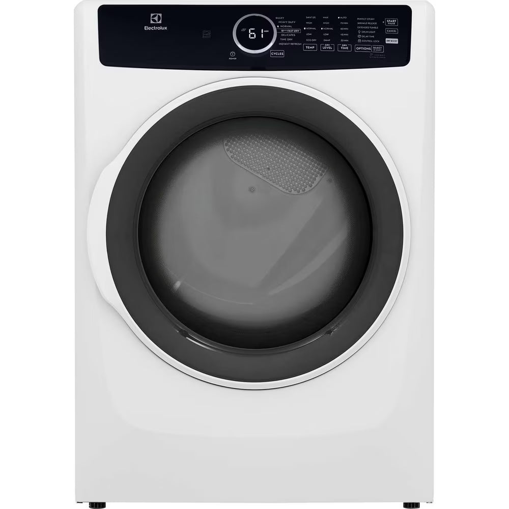 Electrolux 80 cu ft Electric Dryer  ELFE743CAW