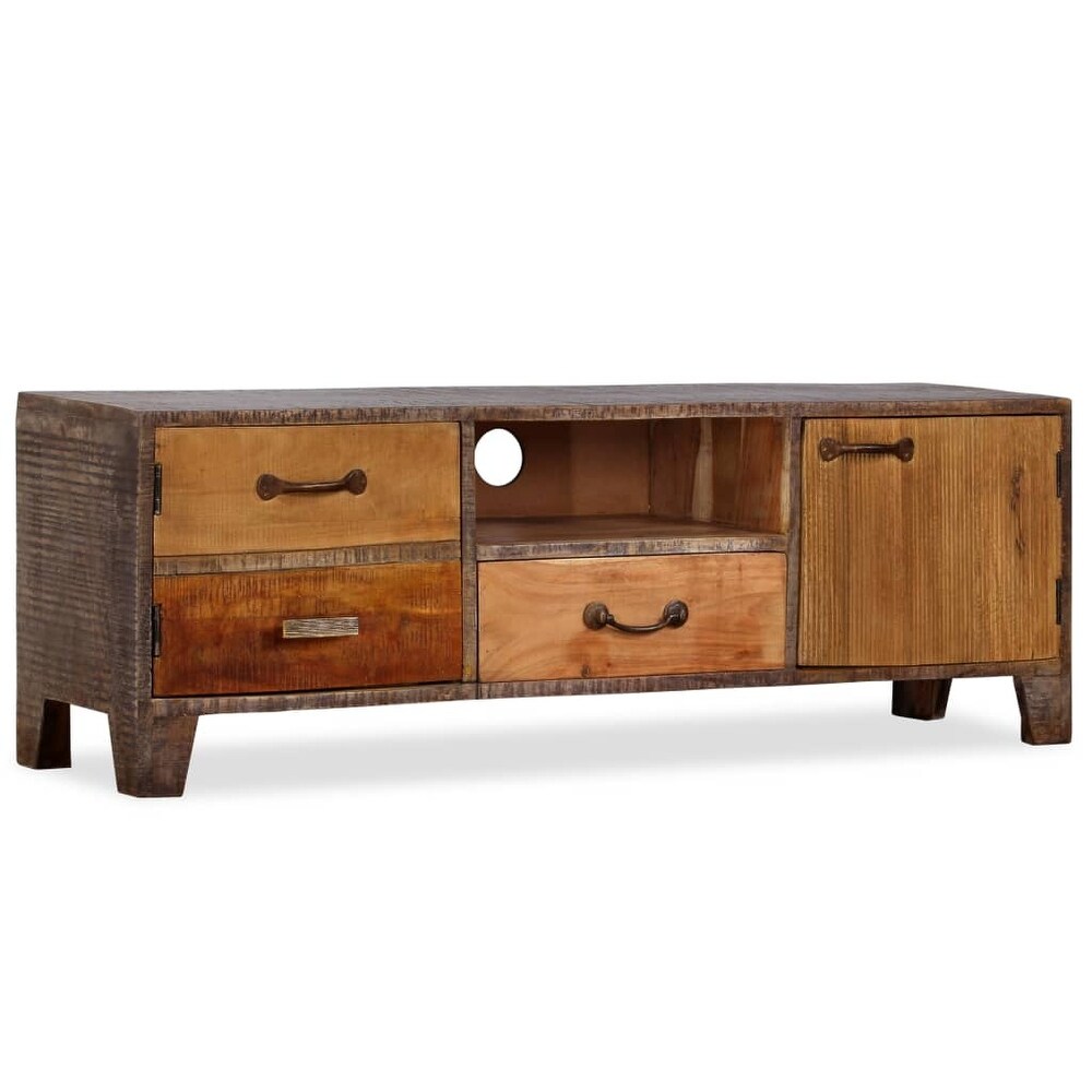 vidaXL TV Stand Solid Wood Vintage 46.5\