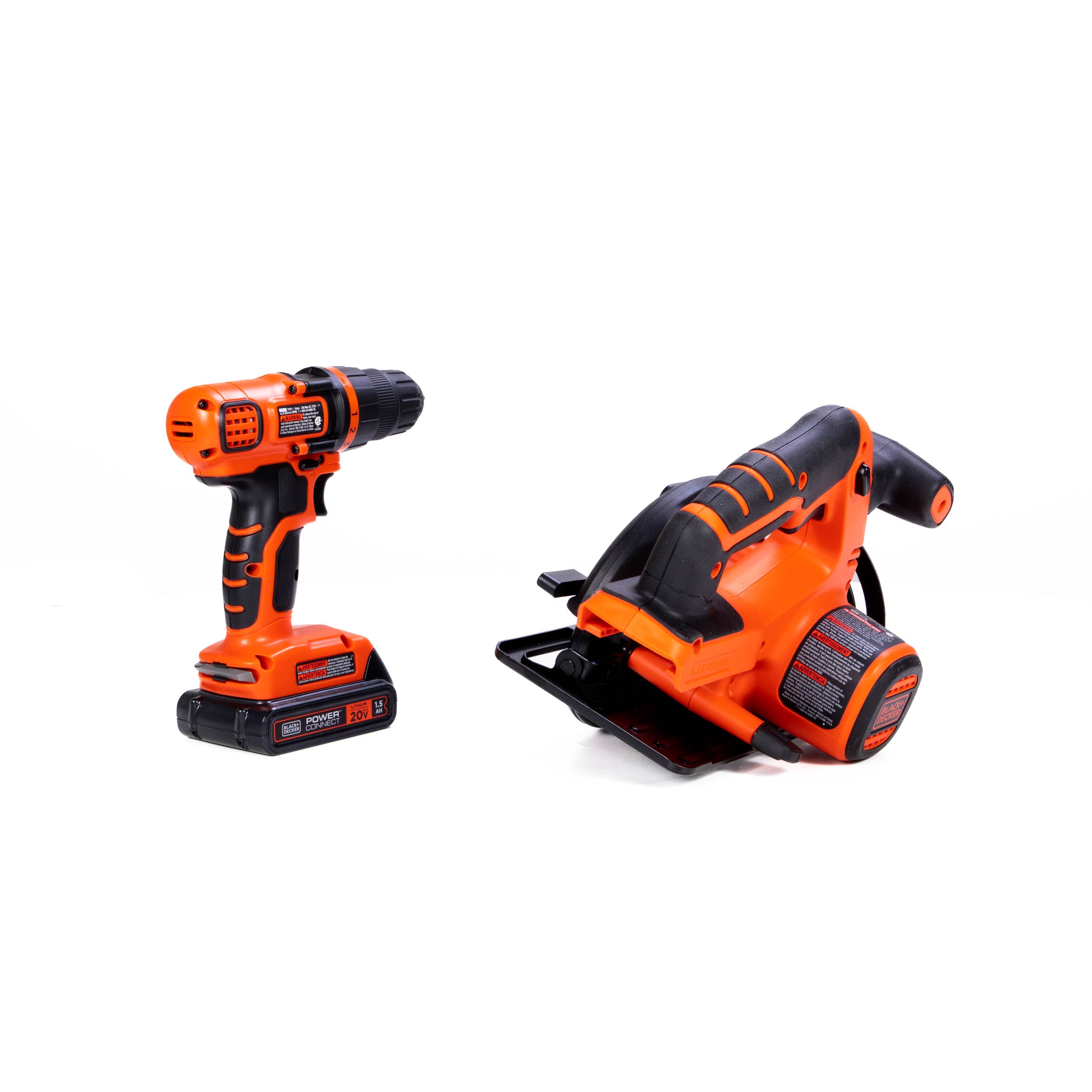 20V MAX* POWERCONNECT™ Cordless Drill/Driver + Circular Saw Combo Kit