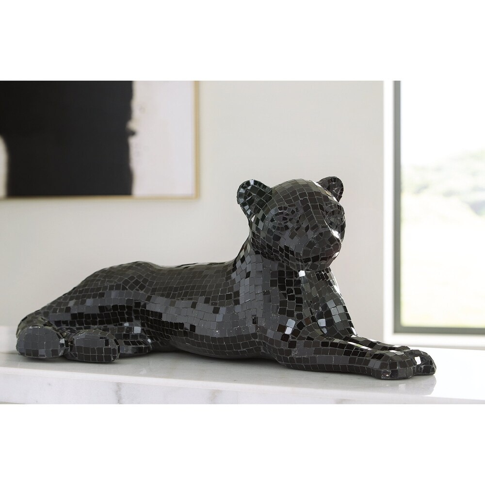 Signature Design by Ashley Drice Black Panther Sculpture   24\