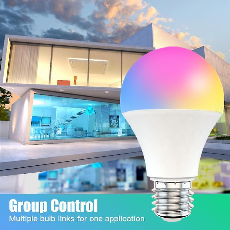 Led Dimmable E27 Wifi Smart Light Bulb Works With Amazon Alexa Google Home